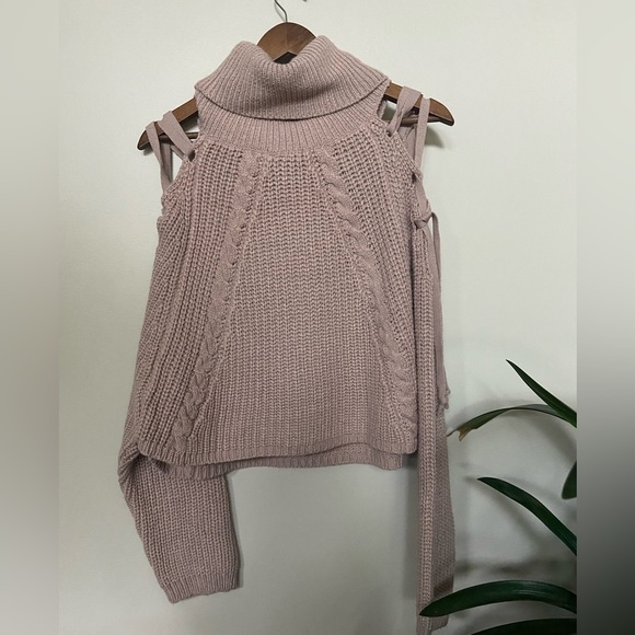 🔸 Revamped 🔸 tie sleeve knit sweater - Picture 2 of 6